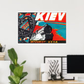 Rusland reizen Poster (Thuiskantoor)