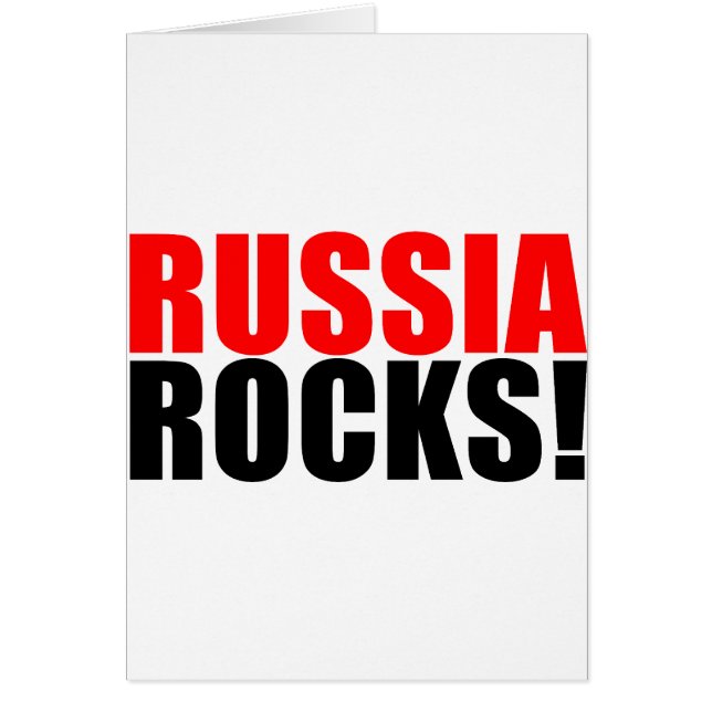 RUSLAND ROCKS (Voorkant)