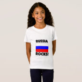 Rusland Rocks T-shirt (Voorkant volledig)