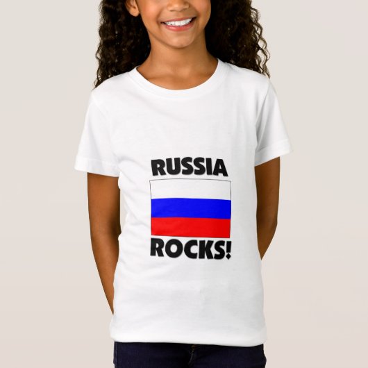 Rusland Rocks T-shirt (Voorkant)