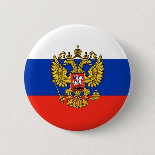 Rusland Ronde Button 5,7 Cm (Voorkant)