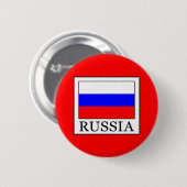 Rusland Ronde Button 5,7 Cm (Voorkant /achterkant)