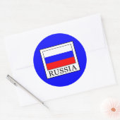 Rusland Ronde Sticker (Envelop)