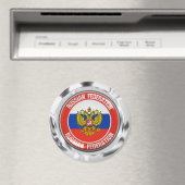 Rusland Round Emblem Magneet (Insitu (Vaatwasser))