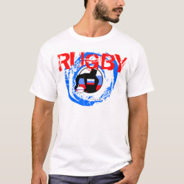 Rusland Rugby Fans T-Shirt Pass Ball
