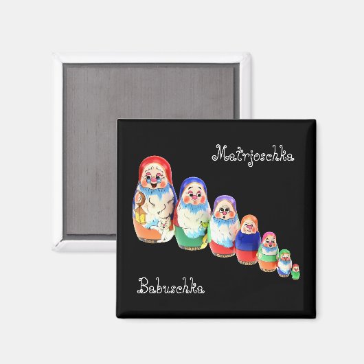 Rusland - Rusland Magnet (Voorkant / Achterkant)