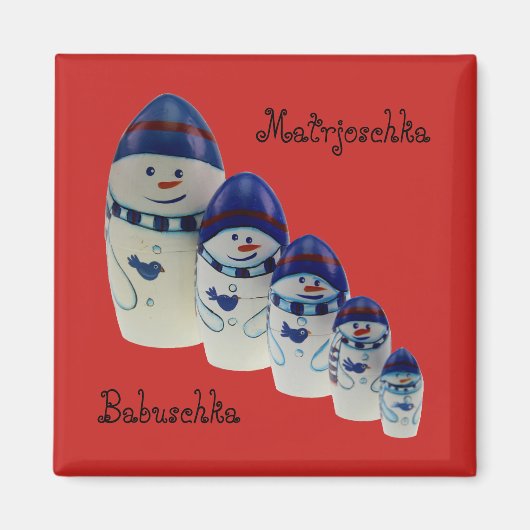 Rusland - Rusland Magnet (Voorkant)