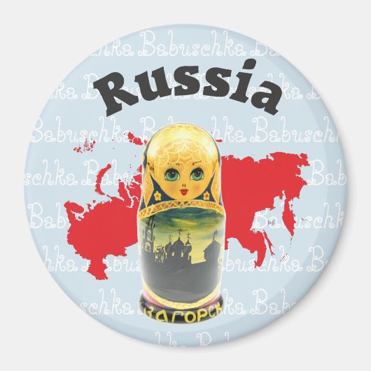 Rusland - Rusland Magnet (Voorkant)