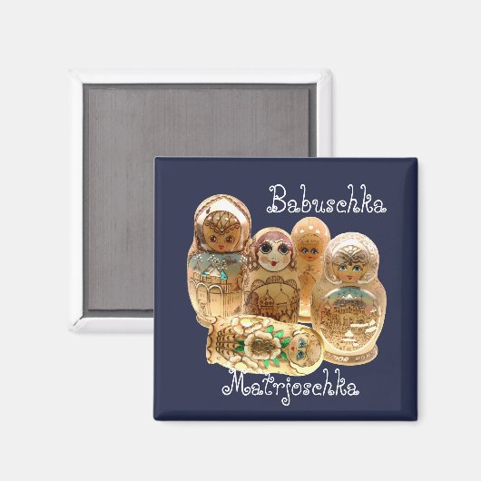 Rusland - Rusland Magnet (Voorkant / Achterkant)