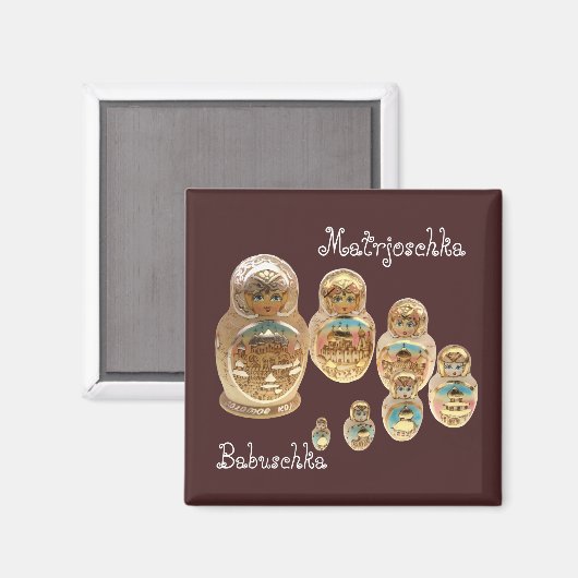 Rusland - Rusland Magnet (Voorkant / Achterkant)