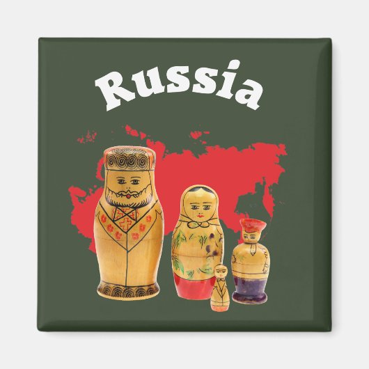 Rusland - Rusland Magnet (Voorkant)