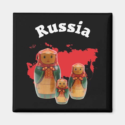 Rusland - Rusland Magnet (Voorkant)