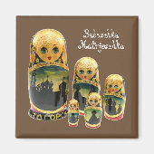 Rusland - Rusland Magnet (Voorkant)