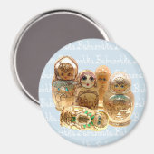 Rusland - Rusland Magnet (Voorkant / Achterkant)