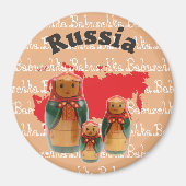 Rusland - Rusland Magnet (Voorkant)