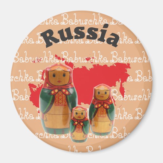 Rusland - Rusland Magnet (Voorkant)