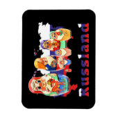 Rusland - Rusland Magnet Magneet (Verticaal)