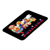 Rusland - Rusland Magnet Magneet (Linkerzijde)