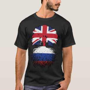 Rusland Russisch Brits Verenigd Koninkrijk Verenig T-shirt