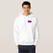 Rusland - Russische vlag Hoodie (Voorkant volledig)