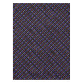 Rusland Russische vlag Typografie Elegant Tafelkleed (Voorkant)