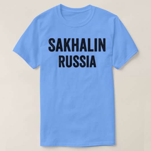 Rusland Sakhalin T-shirt (Design voorkant)