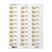 Rusland Schaak Etiket (Full Sheet)