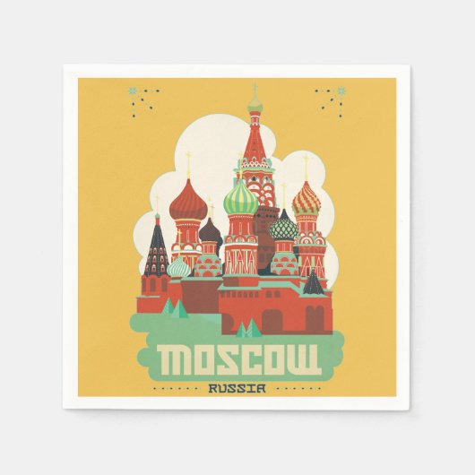 Rusland Servetten (Voorkant)