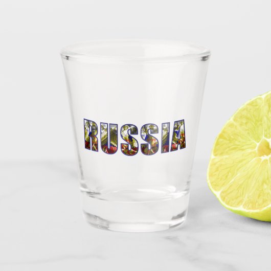 Rusland Shot Glas (Voorkant)