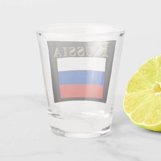 RUSLAND SHOT GLAS (Achterkant)