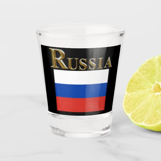 RUSLAND SHOT GLAS (Voorkant)