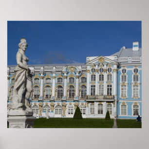 Rusland, Sint-Petersburg, Catharina Paleis (ook be Poster
