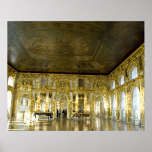 Rusland, Sint-Petersburg, Catharina Paleis (ook be Poster