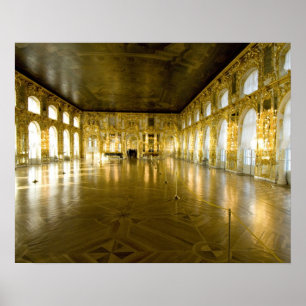 Rusland, Sint-Petersburg, Catharina Paleis (ook we Poster