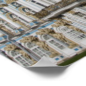 Rusland, Sint-Petersburg, Catherine's Palace (ook Poster (Hoek)