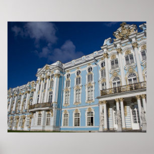 Rusland, Sint-Petersburg, Catherine's Palace (ook Poster