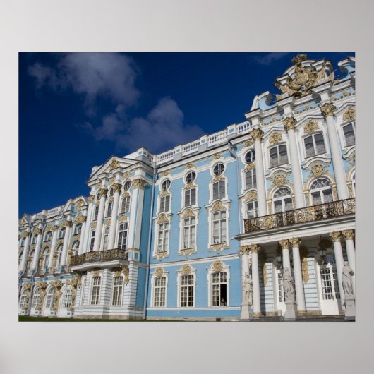 Rusland, Sint-Petersburg, Catherine's Palace (ook Poster (Voorkant)