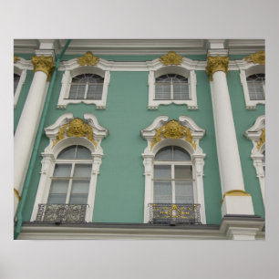 Rusland, Sint-Petersburg, De Hermitage (ook bekend Poster
