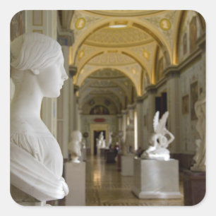 Rusland, Sint-Petersburg, De Hermitage (ook bekend Vierkante Sticker