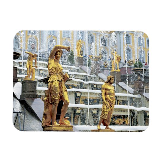 Rusland, Sint-Petersburg, Peterhof, Samson en Magneet (Horizontaal)