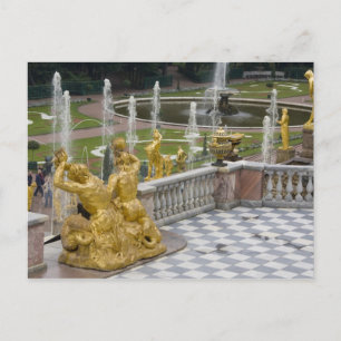 Rusland, Sint-Petersburg, Peterhoff (alias 2 Briefkaart