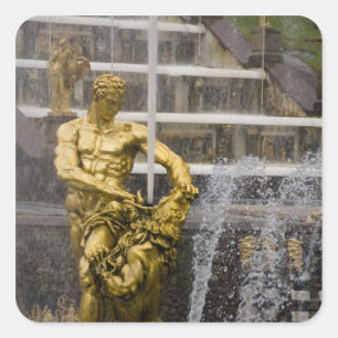 Rusland, Sint-Petersburg, Peterhoff (ook bekend al Vierkante Sticker