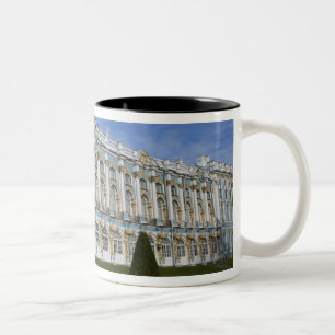 Rusland, Sint-Petersburg, Poesjkin, Catharina's 4 Tweekleurige Koffiemok