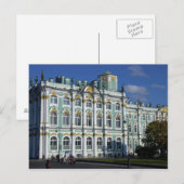 Rusland, Sint-Petersburg, Winterpaleis, de 2 Briefkaart (Voorkant / Achterkant)