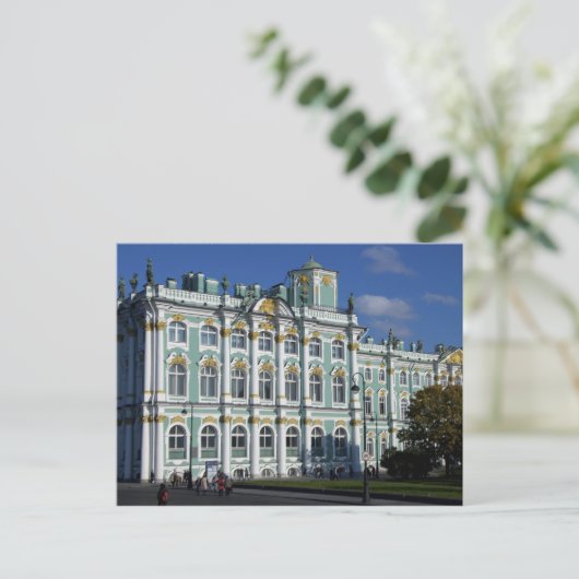 Rusland, Sint-Petersburg, Winterpaleis, de 2 Briefkaart (Staand voorkant)