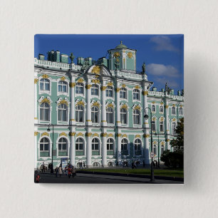 Rusland, Sint-Petersburg, Winterpaleis, De 2 Vierkante Button 5,1 Cm