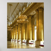 Rusland, Sint-Petersburg, Winterpaleis, het Poster (Voorkant)