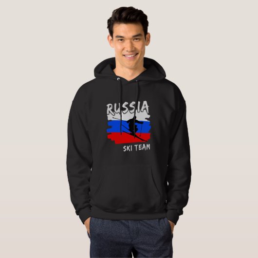 Rusland Ski Hoodie (Voorkant volledig)