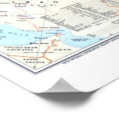 " Rusland (Sovjet-Unie): Gedetailleerde Klassieke  Poster (Hoek)