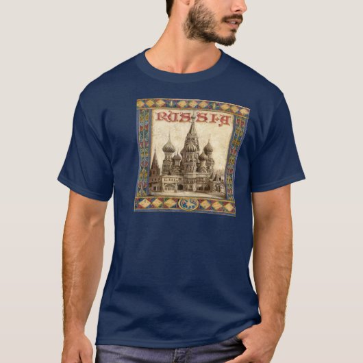 Rusland, St. Basil's T-shirt (Voorkant)